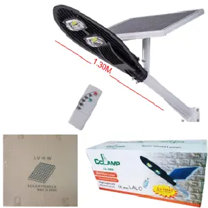 Lámpara Solar CL-380 (IND): Iluminación Inteligente y Sostenible - LAMPARA SOLAR CL-380 (IND)