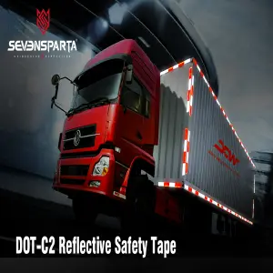 Cinta Retroreflectiva NTC 58: Visibilidad y Seguridad Superior - Cinta Retroreflectiva Rojo/blanco NTC 58
