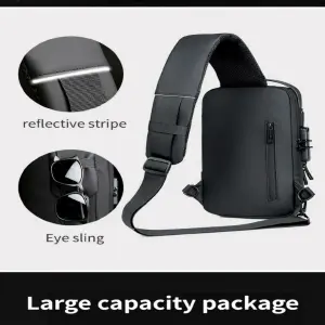 MALETA ANTIROBO BANDOLERA: Tu Compañera Segura y con Estilo - MALETA ANTIROBO BANDOLERA