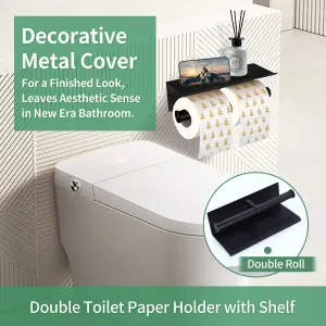Soporte Elegante para Celular y Papel Higiénico PTH260 - Soporte d papel higiénico Celular PTH260
