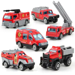 Colección Emocionante de Vehículos de Bomberos Meta - Colección Carros Vehiculos Bomberos Meta