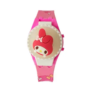 Reloj Digital Infantil My Melody con Luces y Giro Divertido - Reloj Niños Digital My Melody Luces Spin