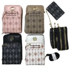 Bolso Elegante para Dama: Tu Celular y Tarjetas Siempre Contigo - Bolso para dama porta celular con tarjet