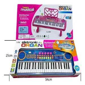 Organeta para Niños 4901: ¡Diversión Musical con Bluetooth y Reproductor MP3! - Organeta para niños 4901 Bluetooth y MP