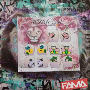 Stickers Artesanales para Uñas: Dale un Toque Único a tu Manicura - Stiker artesanales  💚  para uñas