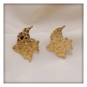 Aretes Exclusivos: Mapa de Colombia - Aretes mapa de colombia
