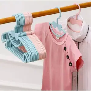 Kit X6 Ganchos Flexibles para Ropa de Bebé: Organización Mágica - Kit X6 Ganchos Flexibles Para Ropa Bebé