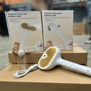 CEPILLO DE MASCOTAS A VAPOR: Limpieza Profunda e Higiene Inigualable - CEPILLO DE MASCOTAS A VAPOR