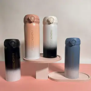 Termo Metálico Bicolor: Estilo y Conservación para Tu Día - Termo metálico bicolor
