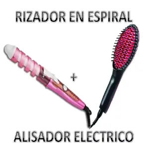 Cepillo Rizador Combo: Ondas Perfectas y Cabello Radiante - CEPILLO RIZADOR COMBO