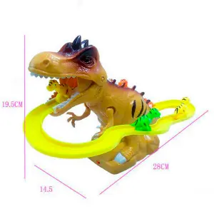 ¡Desata la Diversión con la Pista de Dinosaurio Montaña Rusa Juguete! - Pista Dinosaurio Montaña Rusa Juguete