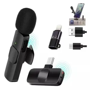 Micrófono Inalámbrico K8: Sonido Profesional en Movimiento - Microfono inalambrico k8