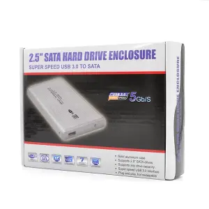 Caja SATA 2.5" USB 3.0: Tu Almacenamiento Rápido y Confiable - Caja Sata 2.5" Usb 3.0