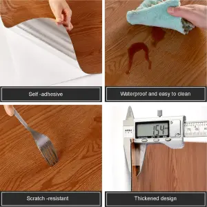 Renueva Tu Espacio con Paneles Adhesivos Decorativos 60x30cm (Pack de 6) - Panel Adhesivo Para Pared 60x30cm 6 Und
