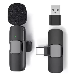 Micrófono de Solapa Tipo C F2: Captura Tu Sonido con Claridad Profesional - Micrófono de solapa tipo c F2