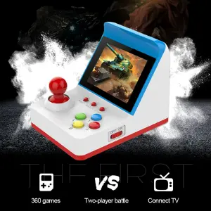 Consola Portátil Retro Arcade Mini 360 J: ¡Tu Pasaporte a la Diversión Clásica! - Consola Portátil Retro Arcade Mini 360 J