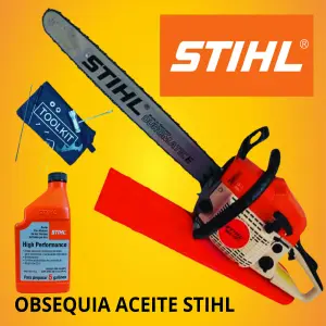 Motosierra MS382 STIHL + Aceite: Potencia y Precisión en tus Manos - MOTOSIERRA MS382 STIHL +ACEITE