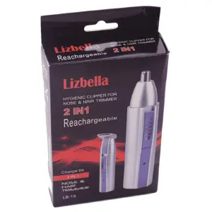 DEPILADOR NASAL LIZBELLA 2 EN 1: ¡Adiós al vello no deseado, hola a la comodidad! - DEPILADOR NASAL LIZBELLA 2 EN 1