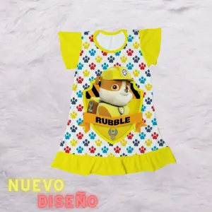 Pijama Encantador para Niñas "Rubble" - pijama niña rubble