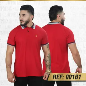 Polo Básica Roja 001B1: Elegancia y Comodidad en Cada Detalle - 001B1 POLO BASICA ROJO