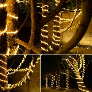 Manguera LED Cálida: Ilumina tus Espacios con Estilo (10 Metros) - Manguera led calida x 10 metros