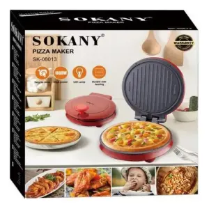 MAQUINA DE HACER PIZZA SOKANY: ¡Tu Pizzería Personal en Casa! - MAQUINA DE HACER PIZZA SOKANY