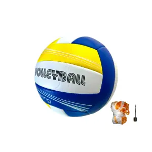 Balón de Voleibol Profesional con Malla y Aguja - BALON VOLLEYBALL CON MALLA Y AGUJA PARA