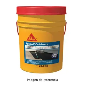 IGASOL CUBIERTA x 20 Kg: Protección Duradera para tu Techo - IGASOL CUBIERTA x 20 Kg, SIKA