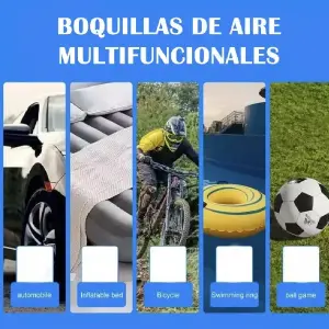 Inflador De Llantas Portátil Compresor: La Solución Perfecta para Cualquier Emergencia - Inflador De Llantas Portable Compresor