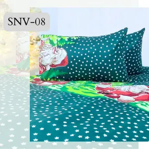 Sabana Navideña Doble: Calidez y Estilo para tu Hogar - Sabana Navideña Doble Tipo Algodon