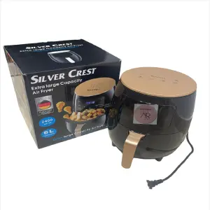 Freidora de Aire Silver Crest S-18 de 6L: Cocina Saludable y Deliciosa - Freidora de aire Silver Crest S-18 de 6L