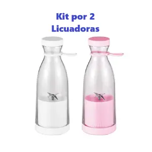 Experimenta la Libertad con Nuestro Kit de 2 Licuadoras Portátiles - Kit x 2 Licuadoras Portatil