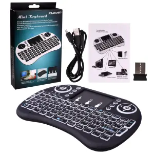 Mini Teclado Inalámbrico Air Mouse: Control Total en tus Manos - Mini Teclado Inalambrico Air Mouse