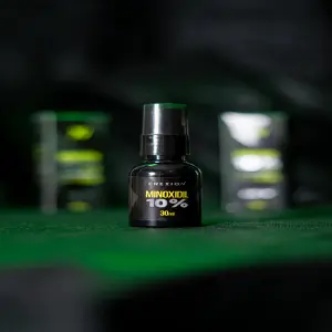 Revitaliza tu Cabello con Crexion 10% Minoxidil y Dermaroller - 3 Minoxidil 10% Crexion + Dermarroller