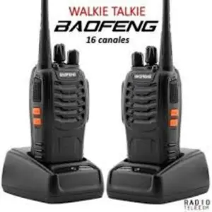 Walkie Talkie X2: Comunicación Clara a tu Alcance - Walkie Talkie x2 16 canales