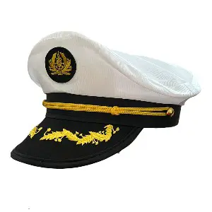 Gorro de Capitán Marinero: ¡Navega con Estilo y Autoridad! - Gorro de Capitán Marinero