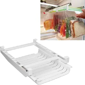 Organizador de Bolsas Ziploc para Nevera: ¡Adiós al Desorden! - Organizador de Bolsas Ziplock De Nevera