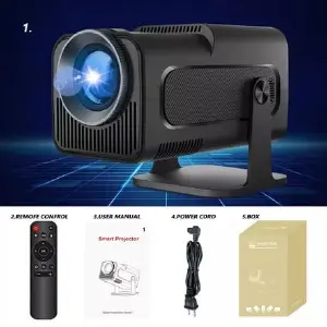 PROYECTOR DE VIDEO HY-320: Tu Cine Personal en Casa - PROYECTOR DE VIDEO HY-320