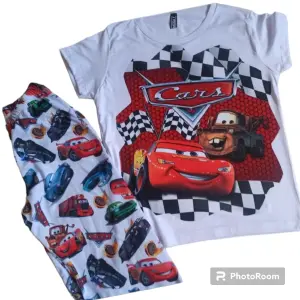 ¡Aventura Nocturna con el Pijama Piel de Durazno Cars para Niños! - Pijama Piel de durazno Cars Niño
