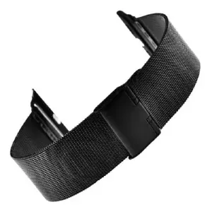 CORREA PULSO METALICA NEGRA RELOJ