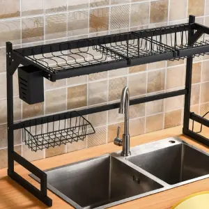 Organizador y Escurridor de Loza 85cm: ¡Elegancia y funcionalidad en tu cocina! - ORGANIZADOR Y ESCURRIDOR DE  LOZA 85CM