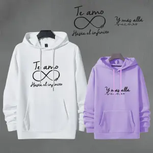 Buso Buzo Hoodie MAMA: Estilo y Comodidad para Mamás Modernas - Buso Buzo, Hoodie MAMA FRASE BLANCO LILA