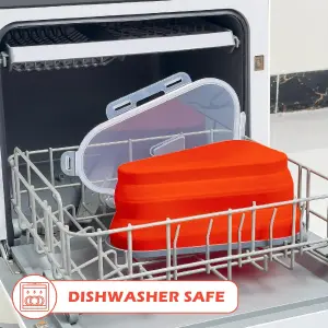 Contenedor de Almacenamiento para Pizza x5 - ¡Frescura Garantizada! - Contenedor Almacenamiento Para Pizza X5