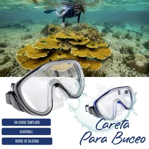Careta Para Buceo En Vidrio Templado: Experimenta la Claridad y Protección Inigualable - Careta Para Buceo En Vidrio Templado