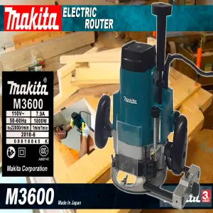 Ruteadora MAKITA Ref M300B: La Precisión en Tus Manos - Ruteadora MAKITA Ref  M300B