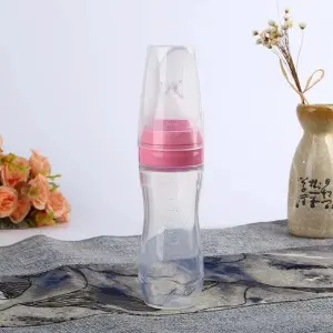 TETERO CUCHARA EN SILICONA: Alimentación Segura y Cómoda para tu Bebé - TETERO CUCHARA EN SILICONA