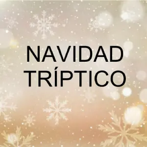 NAVIDAD TRIPTICO: ¡Celebra la Magia Navideña! - NAVIDAD TRIPTICO