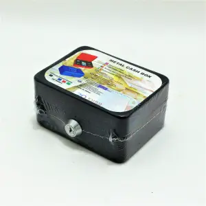 Caja Metálica de Seguridad 125x95x60mm: Tu Solución de Almacenamiento Compacta - Caja menor metálica 125mmx95mmx60mm