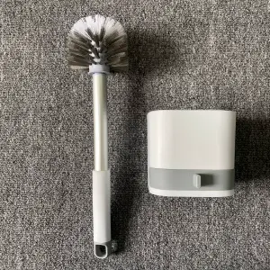 Cepillo para Inodoro con Soporte: Limpieza Perfecta y Sin Esfuerzo - Cepillo para Inodoro con soporte