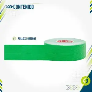 Cinta Kinesiológica: Soporte y Recuperación Neuromuscular Avanzada - Cinta Kinesio Tape Neuromuscular Vendaje